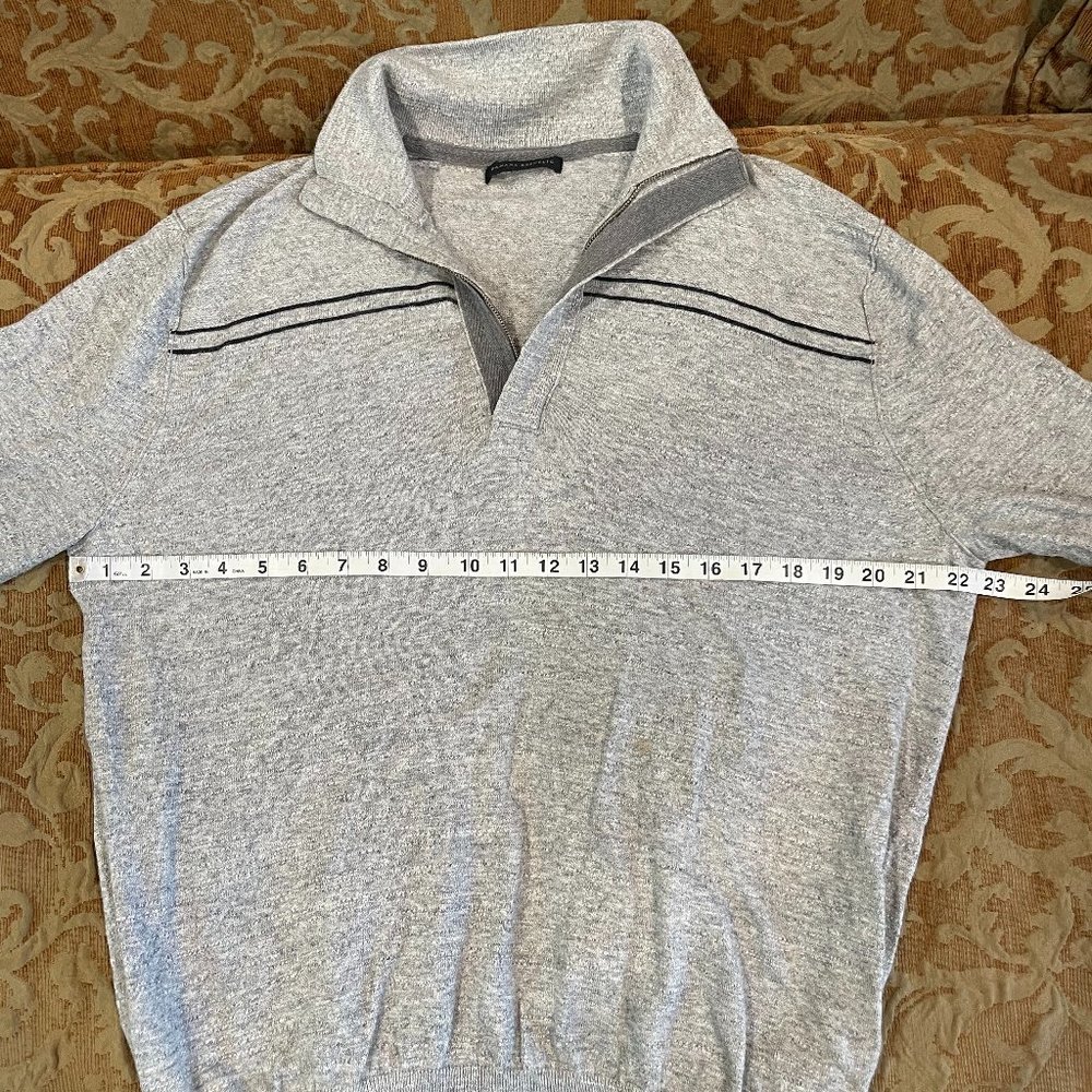 Banana Republic Zip Up Cotton Sweater